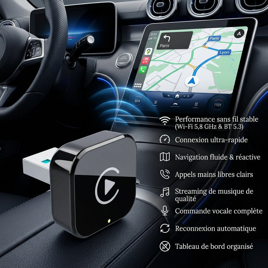 Adaptateur CarPlay